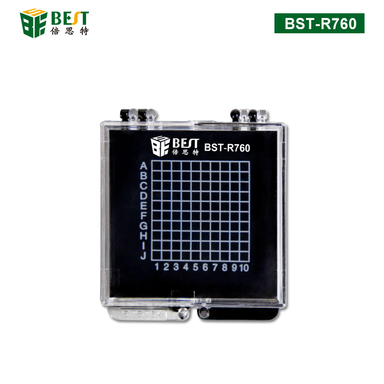 BST-R760 自吸附芯片透明膠盒 防靜電元件盒 芯片盒 存放盒 樣品盒 晶片盒 自吸附膠盒 元器件儲(chǔ)存盒