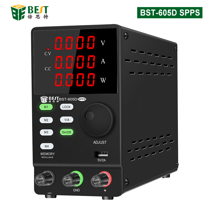 BST-605D SPPS 開關(guān)型直流穩(wěn)壓電源 固測可調(diào)直流穩(wěn)壓電源60V/5A筆記本電腦手機維修開關(guān)電源